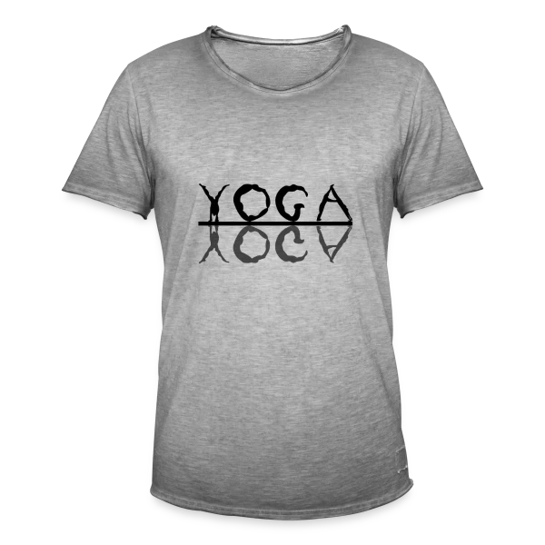 Yoga: L'Essence du Bien-être sur T-shirt vintage Homme