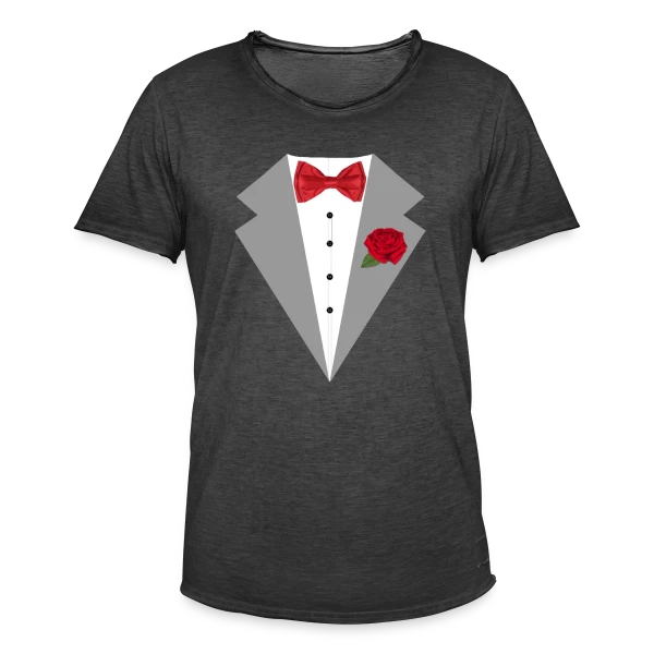 Mariage - Futur Marié ou Mariée sur T-shirt vintage Homme