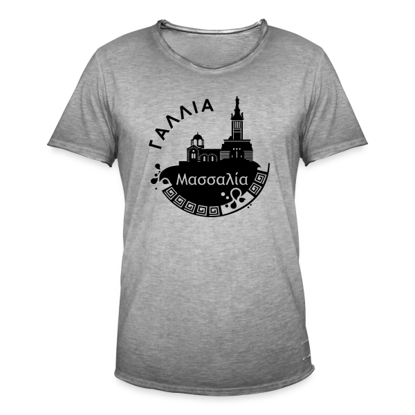 Marseille Grecque Antique sur T-shirt vintage Homme