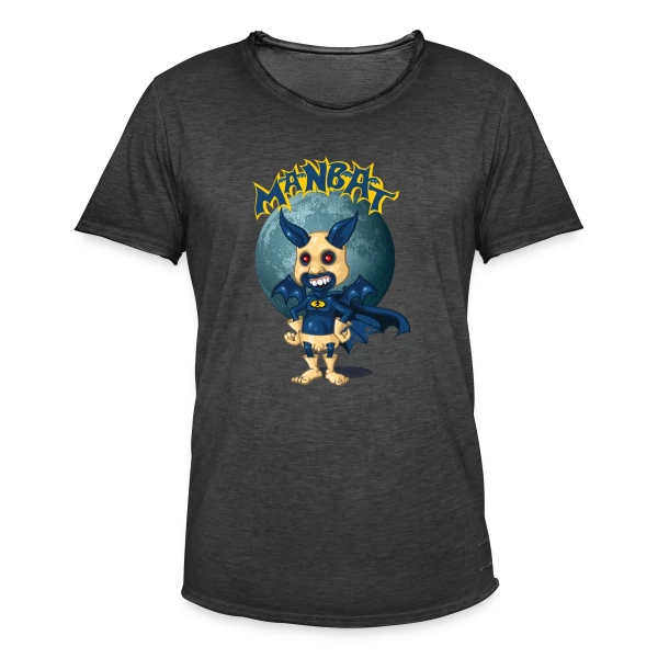 Man-Bat - Le Super Héros Volant sur T-shirt vintage Homme