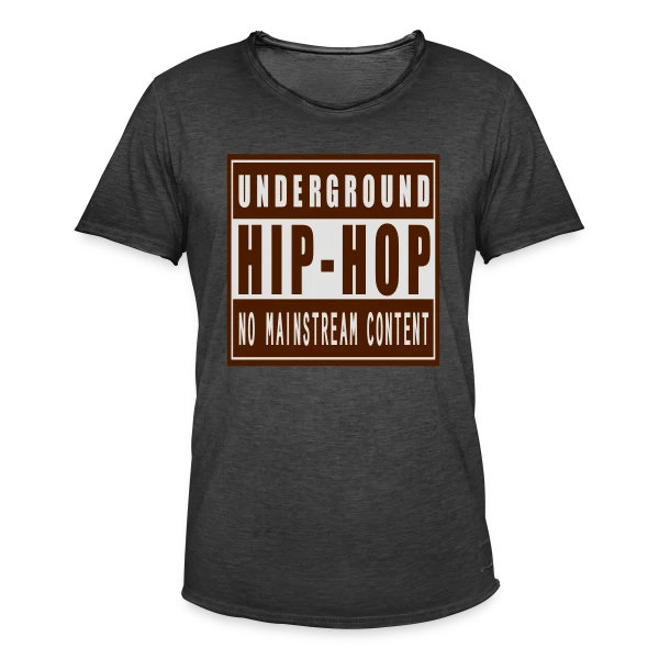 Esprit Hip-Hop Underground sur T-shirt vintage Homme