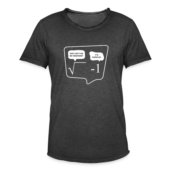 XASTY - Nerd Science Maths Physique Professeur sur T-shirt vintage Homme