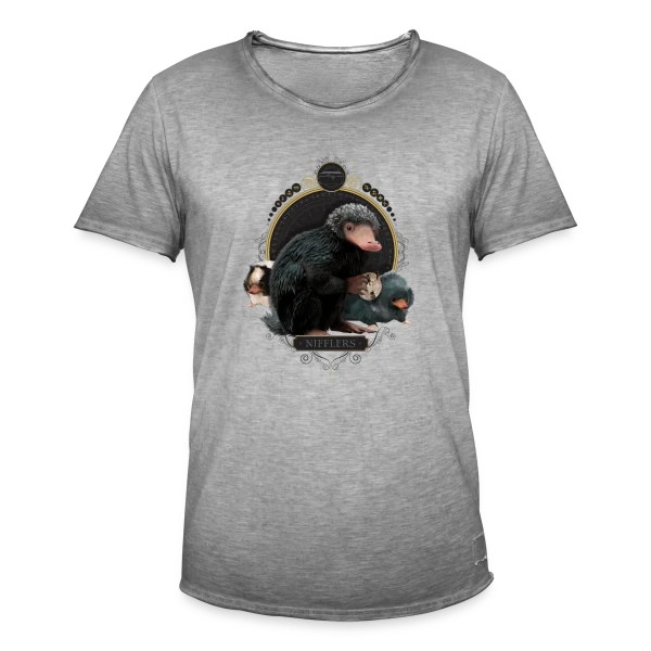 Nifflers Créatures Fantastiques sur T-shirt vintage Homme