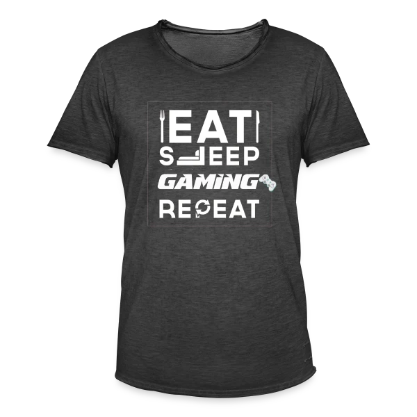 Esprit Gaming : L'Essentiel du Joueur sur T-shirt vintage Homme
