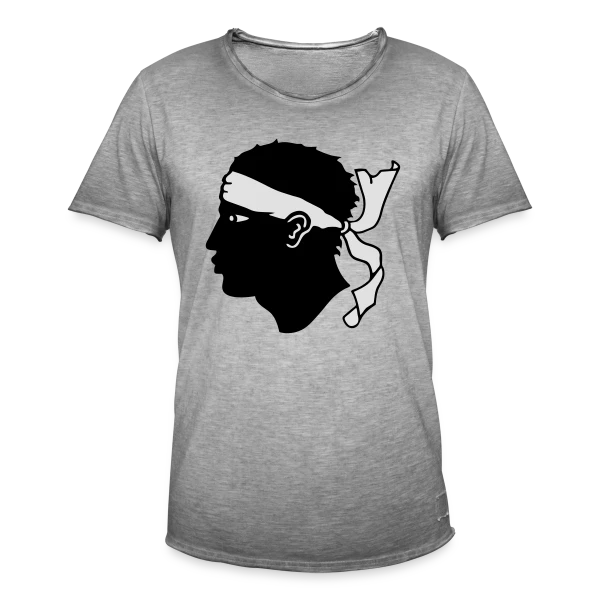 Tête de Maure Classique sur T-shirt vintage Homme