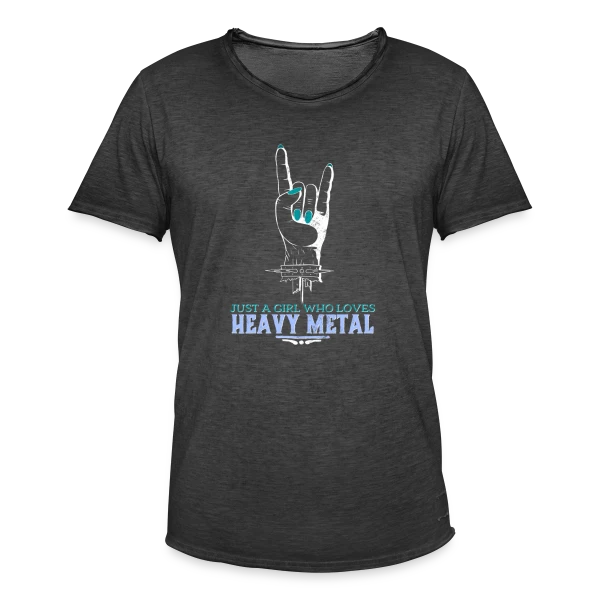 Passion Heavy Metal sur T-shirt vintage Homme