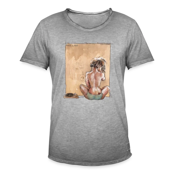 L'Hymne Révolutionnaire de l'Amour sur T-shirt vintage Homme