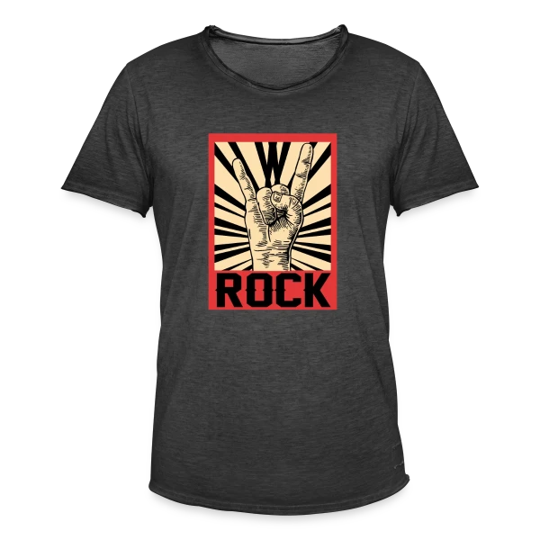 Simplement Rock sur T-shirt vintage Homme
