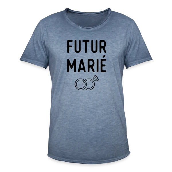 Futur Marié EVG : L'Avant-Mariage Festif ! sur T-shirt vintage Homme