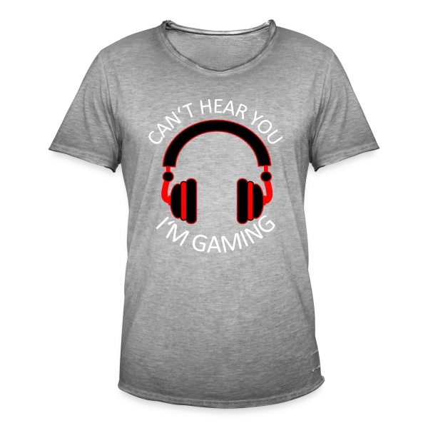 L'Esprit du Gamer sur T-shirt vintage Homme