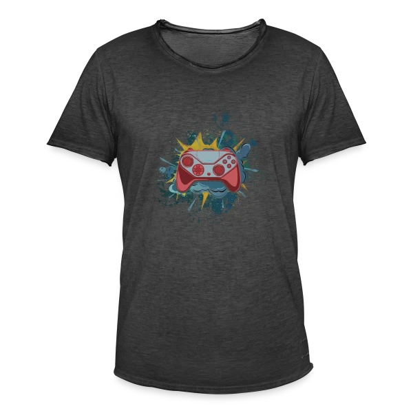 Fan de Gaming sur T-shirt vintage Homme