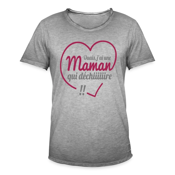 Maman qui Déchire sur T-shirt vintage Homme