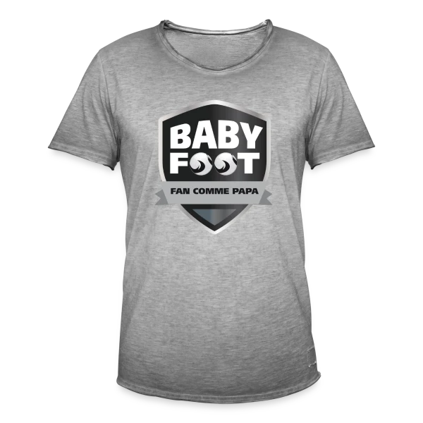 L'Esprit Baby-Foot sur T-shirt vintage Homme