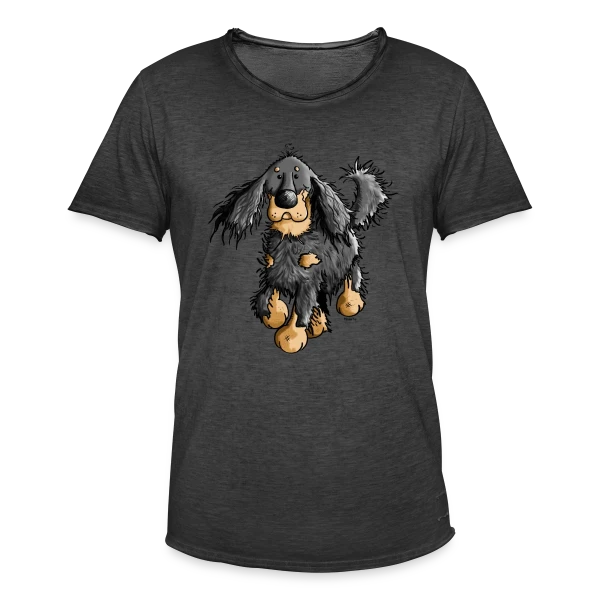 L'Agile Setter Gordon sur T-shirt vintage Homme
