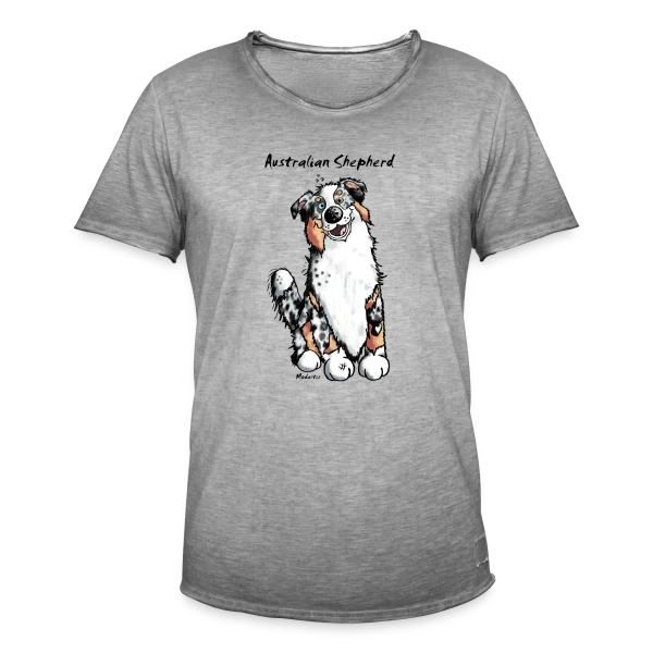Berger Australien Amusant sur T-shirt vintage Homme