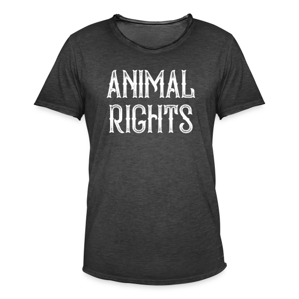 Droits des Animaux sur T-shirt vintage Homme