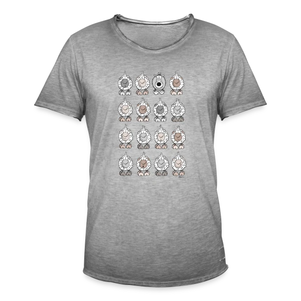 Le Loup dans la Bergerie sur T-shirt vintage Homme