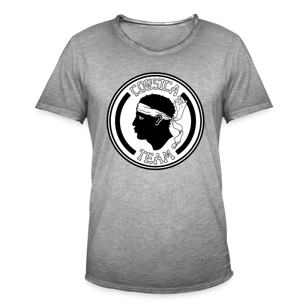 Team Corsica Maure sur T-shirt vintage Homme