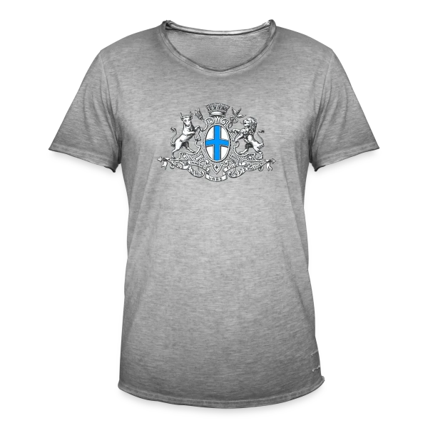 Blason Historique Marseille sur T-shirt vintage Homme