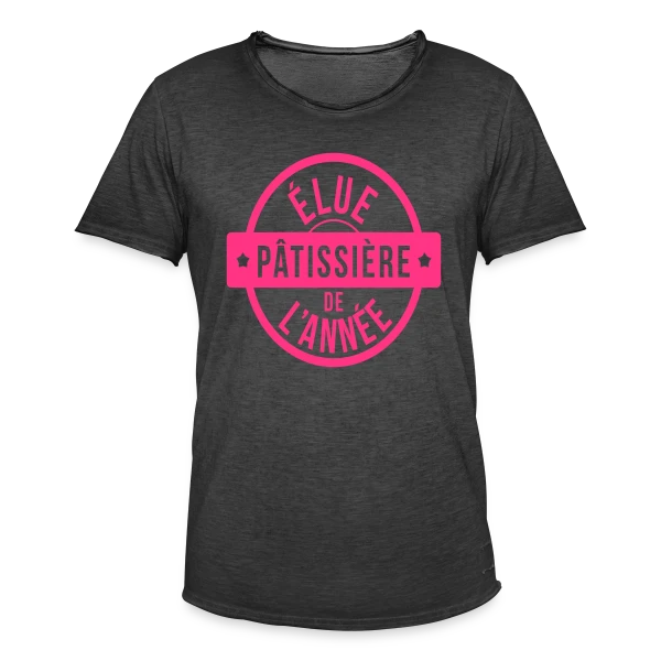 Passion Pâtissier : Le Maître des Gâteaux sur T-shirt vintage Homme