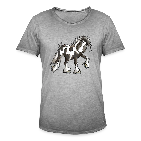 Taciana, la Jument Irish Tinker sur T-shirt vintage Homme