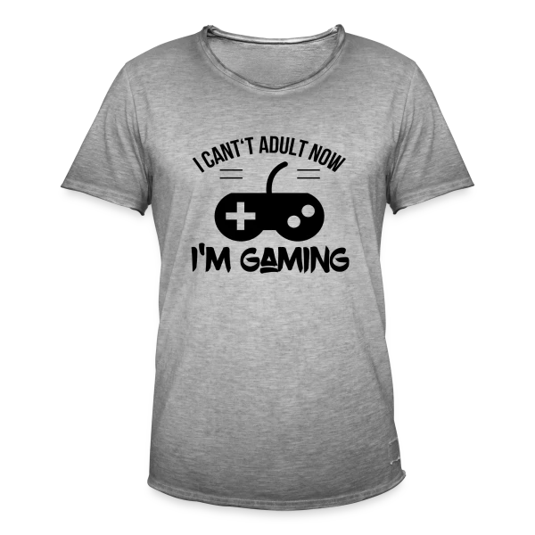Passion Gaming sur T-shirt vintage Homme