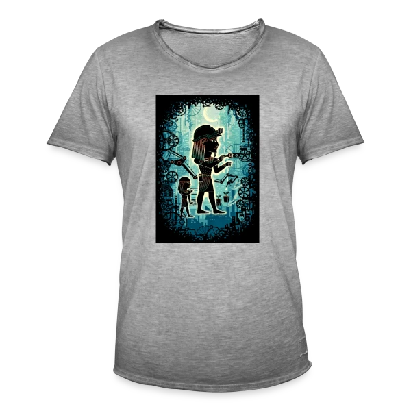 Pharaon du Travail sur T-shirt vintage Homme