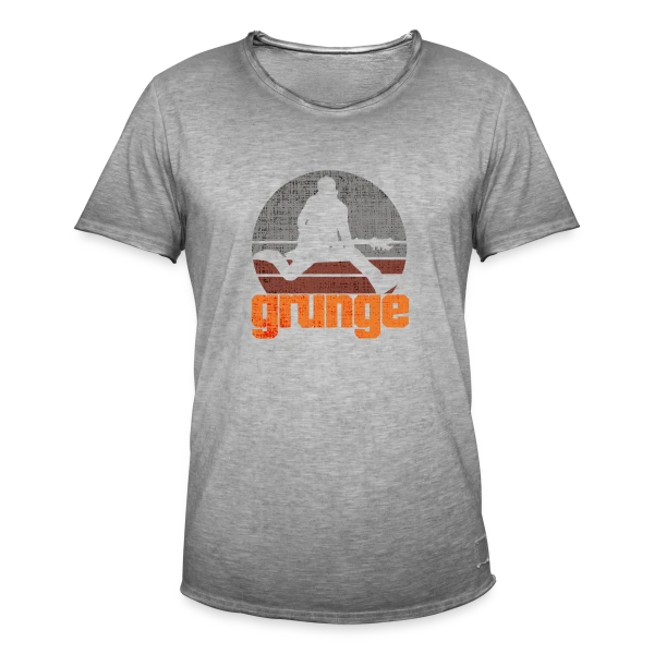 Guitariste Grunge Rétro sur T-shirt vintage Homme