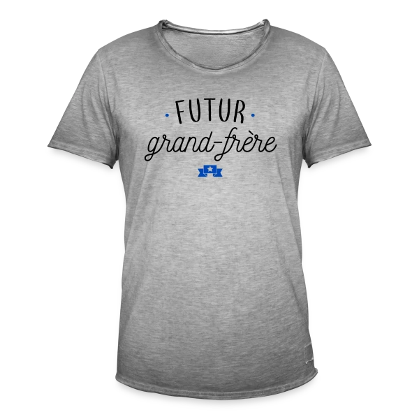 Futur Grand Frère sur T-shirt vintage Homme