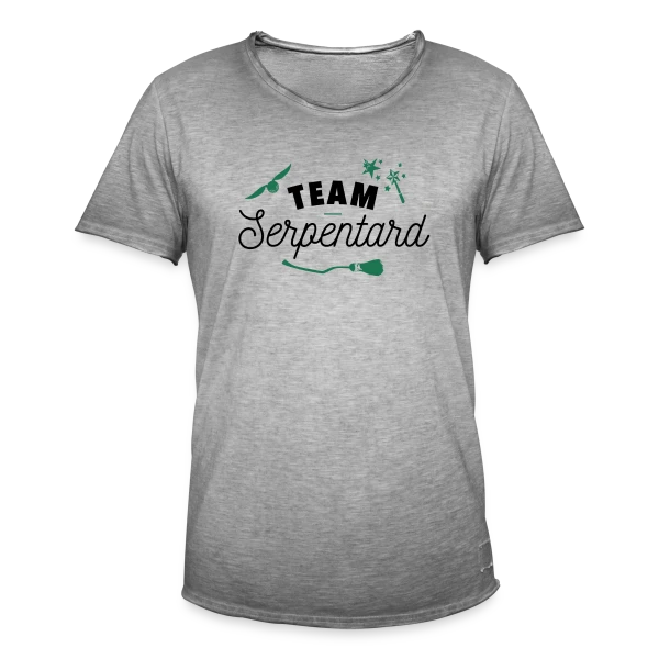 Team Serpentard - Fier et Ambitieux sur T-shirt vintage Homme