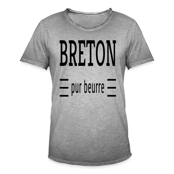 Breton Pur Beurre sur T-shirt vintage Homme