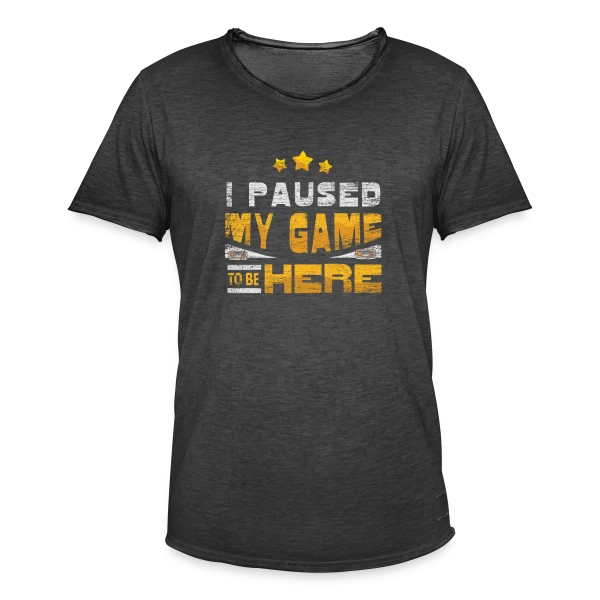 100% Gaming sur T-shirt vintage Homme