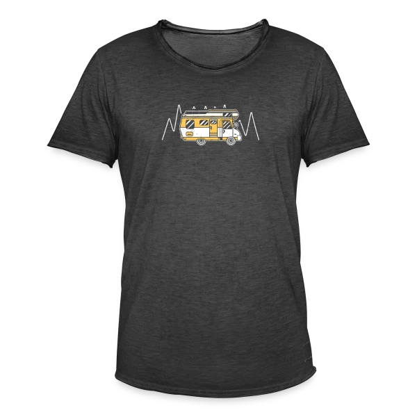 Esprit Camping et Aventure sur T-shirt vintage Homme
