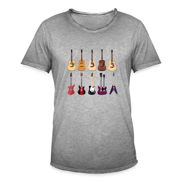 Je Suis Guitariste : Ma Passion, Ma Fierté sur T-shirt vintage Homme