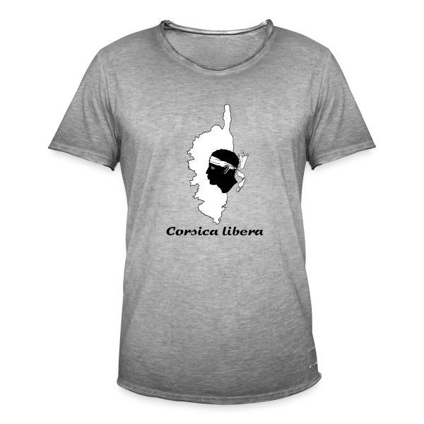 Corsica Libera sur T-shirt vintage Homme