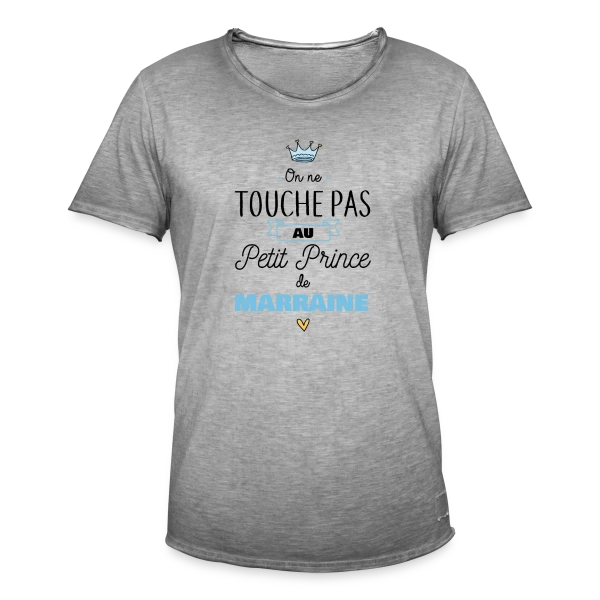 Mon Petit Prince de Marraine sur T-shirt vintage Homme