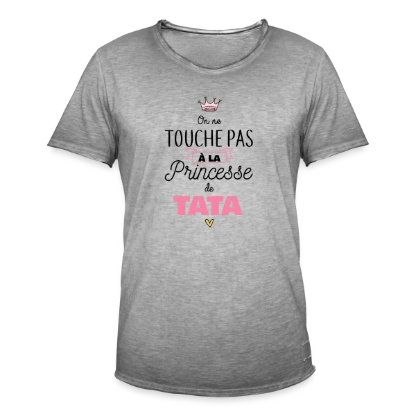 Ma Princesse de Tata sur T-shirt vintage Homme
