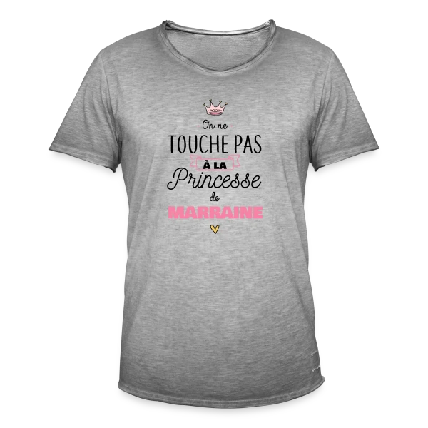 Ma Princesse de Marraine sur T-shirt vintage Homme