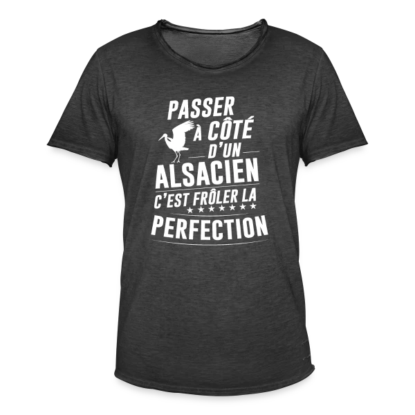L'Alsacien Parfait sur T-shirt vintage Homme