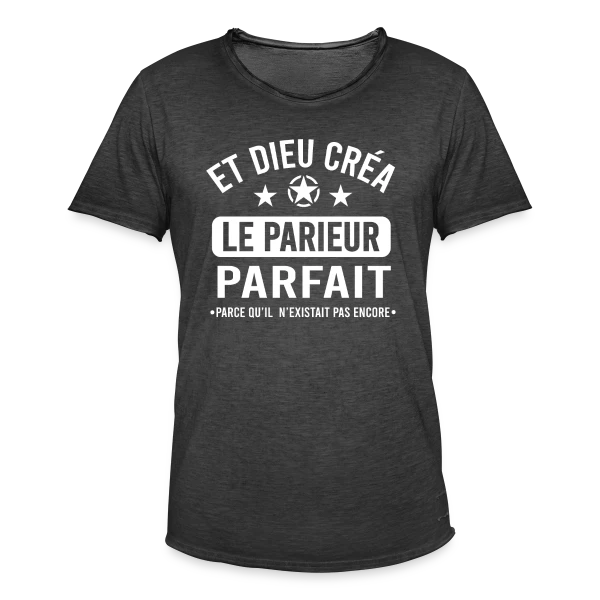 Parieur Sportif Pro sur T-shirt vintage Homme