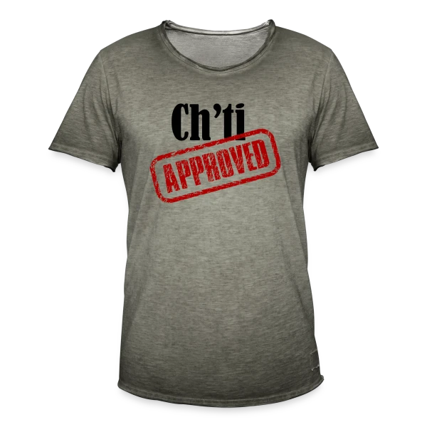 Ch'ti Approved sur T-shirt vintage Homme