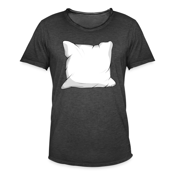 Cocon Douillet Blanc sur T-shirt vintage Homme