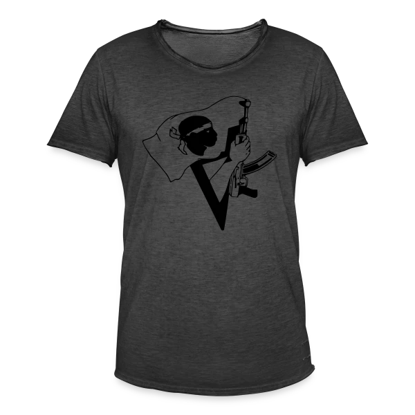 Corse Armée et Fière sur T-shirt vintage Homme
