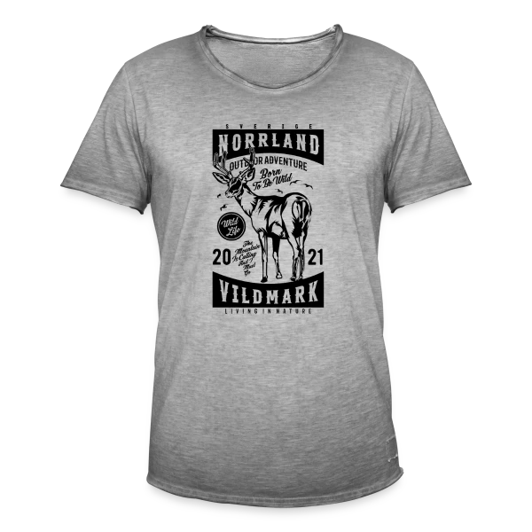 Norrland Vildmark 2021 : L'Aventure Suédoise sur T-shirt vintage Homme