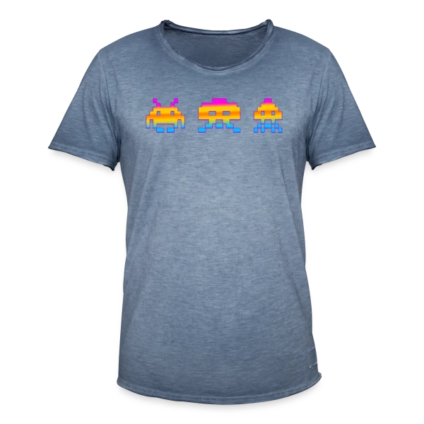 Jeux d'Arcade : L'Âge d'Or du Gaming sur T-shirt vintage Homme