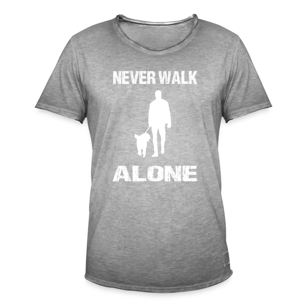 Chien Adorable sur T-shirt vintage Homme
