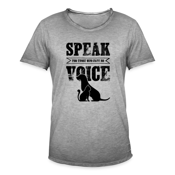 Voix des Animaux sur T-shirt vintage Homme