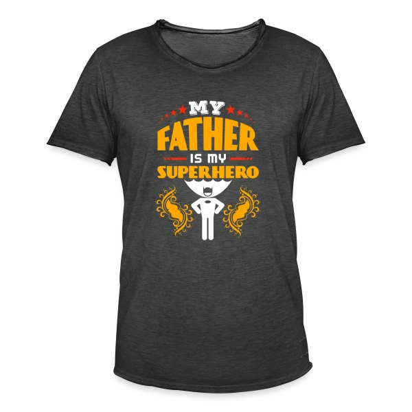 Super Papa Exceptionnel - Cadeau Fête des Pères sur T-shirt vintage Homme