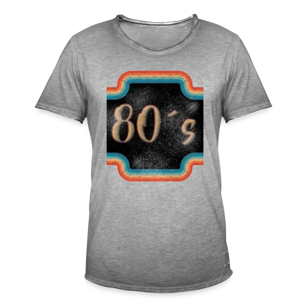 Rétro Années 80 Vintage sur T-shirt vintage Homme