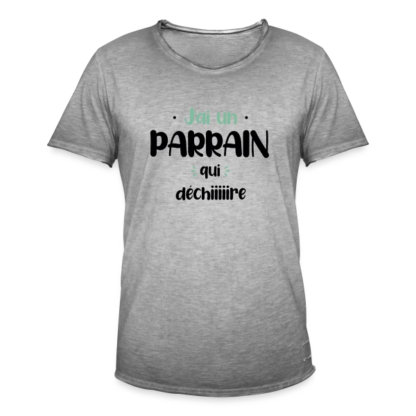 J'ai un parrain qui déchire sur T-shirt vintage Homme